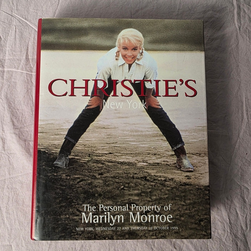 VTG Christie's The Personal Property of Marilyn Monroe Auction Catalogue 1999